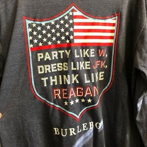 Burlebo “Party Like Presidents” LS Crew Neck
